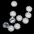 thumbnail image 4 of 10pcs Crystal Buttons DIY Flowers Phone Case Purse Decorative Shoes Clothes Bags Rhinestone Crystal Flatback Flower, 4 of 8