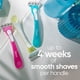 thumbnail image 5 of Gillette Venus Tropical Disposable Razors Value Pack, Pack Of 6, 5 of 6