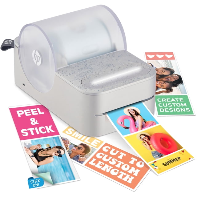 Impresora HP Sprocket Panorama Instant Color Label gris