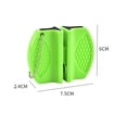 thumbnail image 2 of Afiladores de cuchillos de acero inoxidable para exteriores de doble cara multifuncionales, 2 of 7