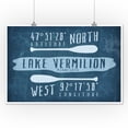 thumbnail image 3 of Lake Vermilion, Minnesota, Lake Essentials, Latitude and Longitude (12x18 Wall Art Poster, Room Decor), 3 of 3