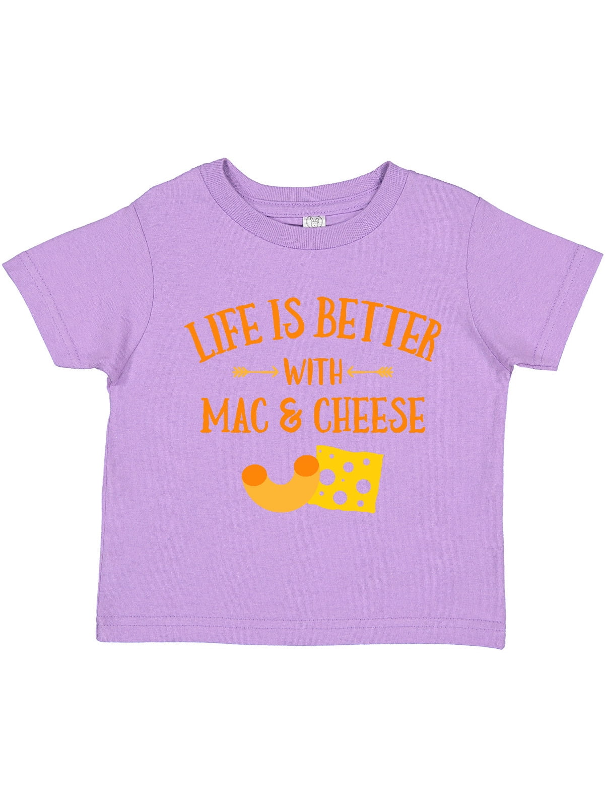 Mac Loves Cheese Fitted Slim Fit Kids Tee