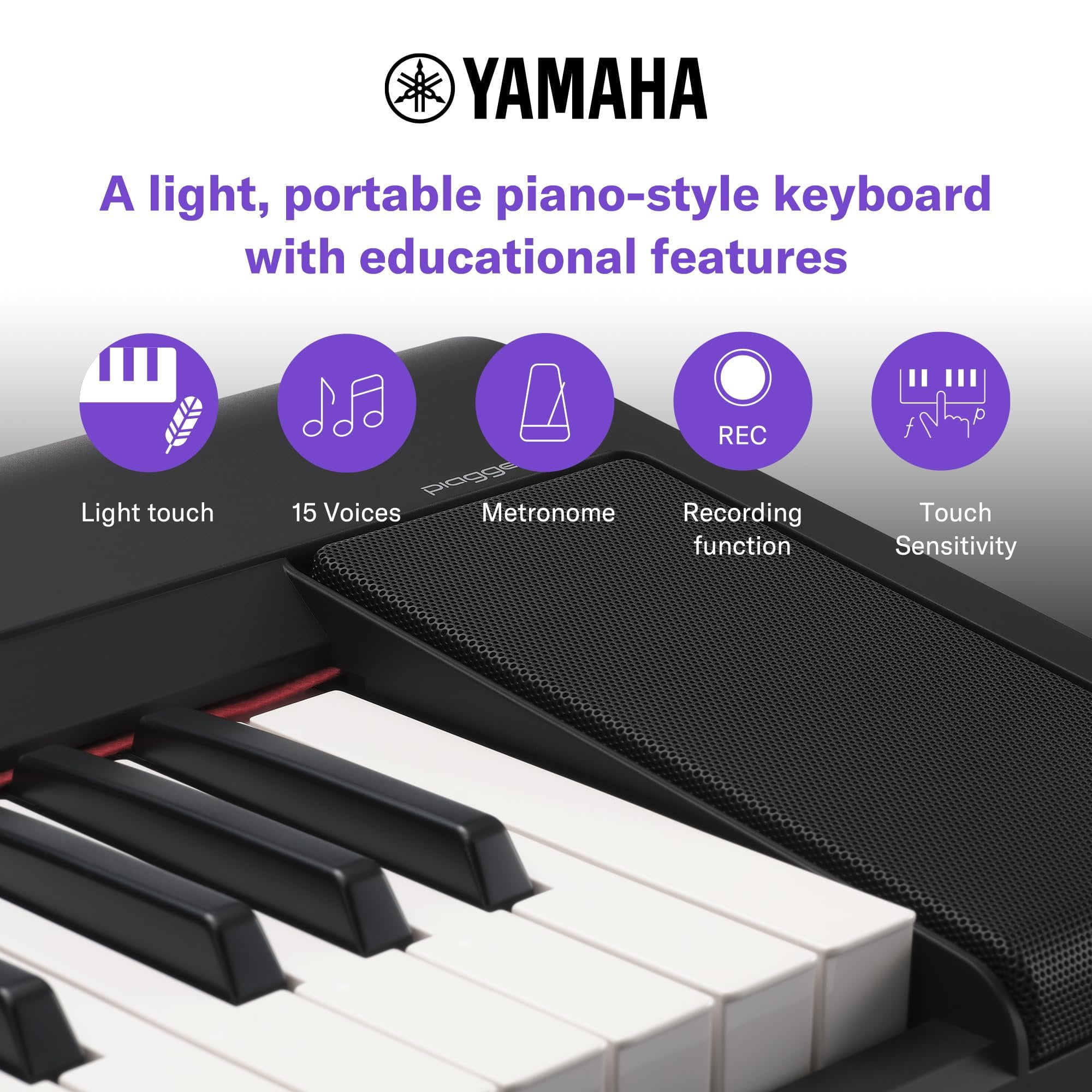 鍵盤楽器 New Yamaha Keyboard Piano Black Color 912ef9fb-ea6d-47cb-8f59-