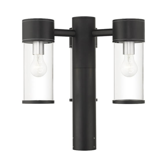 Livex Lighting - Atlantic - 3 Light Extra Large Outdoor Post Top Lantern In