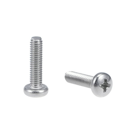 

M4x16mm Machine Screws Pan Phillips Cross Head Screw Fasteners Bolts 20 Pcs