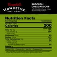 thumbnail image 6 of Campbell's Slow Kettle Style Broccoli Cheddar Soup with A Crunch, 7 oz Microwavable Cup, 6 of 13