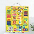 thumbnail image 3 of Bangcool Magnetic Calendar Set Creative Preschool Learning Toy Classroom Calendar for Kid, 3 of 7