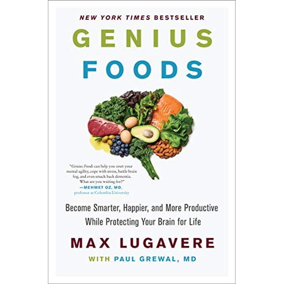 Pre-Owned Genius Foods: Become Smarter, Happier, and More Productive While Protecting Your Brain for Life (Genius Living, 1), 9780062562852, 0062562851, Hardcover, 1 edition