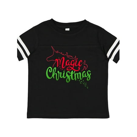 

Inktastic Unicorn Magic Christmas Gift Toddler Boy or Toddler Girl T-Shirt