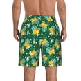 thumbnail image 3 of Kdxio Tropical Fruit Pattern Mens Casual Shorts - Drawstring Summer Beach Sports Shorts for Men, 3 of 9