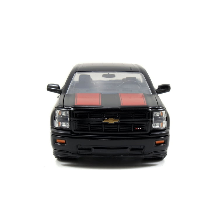 Jada 97690 2014 Chevrolet Silverado Pickup Truck Matt Black