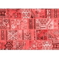thumbnail image 1 of Ahgly Company Indoor Rectangle Patchwork Red Transitional Area Rugs, 5' x 8', 1 of 4