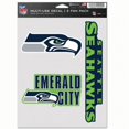 thumbnail image 1 of Wincraft NFL Décalcomanie Seattle Seahawks Multi-Usage pour Fan - Lot de 3, 1 of 1