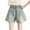 Light Blue, variant on Ohufall Girls Denim Shorts Summer Casual Solid Color Elastic Waist Jean Shorts Kids Loose-fitting Wide Leg Short Pants, 5-16 Years