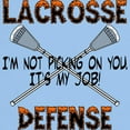 thumbnail image 3 of CafePress - Lacrosse Defense Light T Shirt - Light T-Shirt - CP, 3 of 4