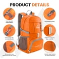 thumbnail image 3 of Mochila Venture Pal de 35 L, ultraligera y ligera, de viaje, 3 of 6