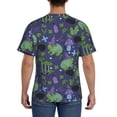 thumbnail image 3 of Bixox Men's Magic Toads in Hats Printed Short Sleeve Skinny Athletic T-Shirt, 3 of 6