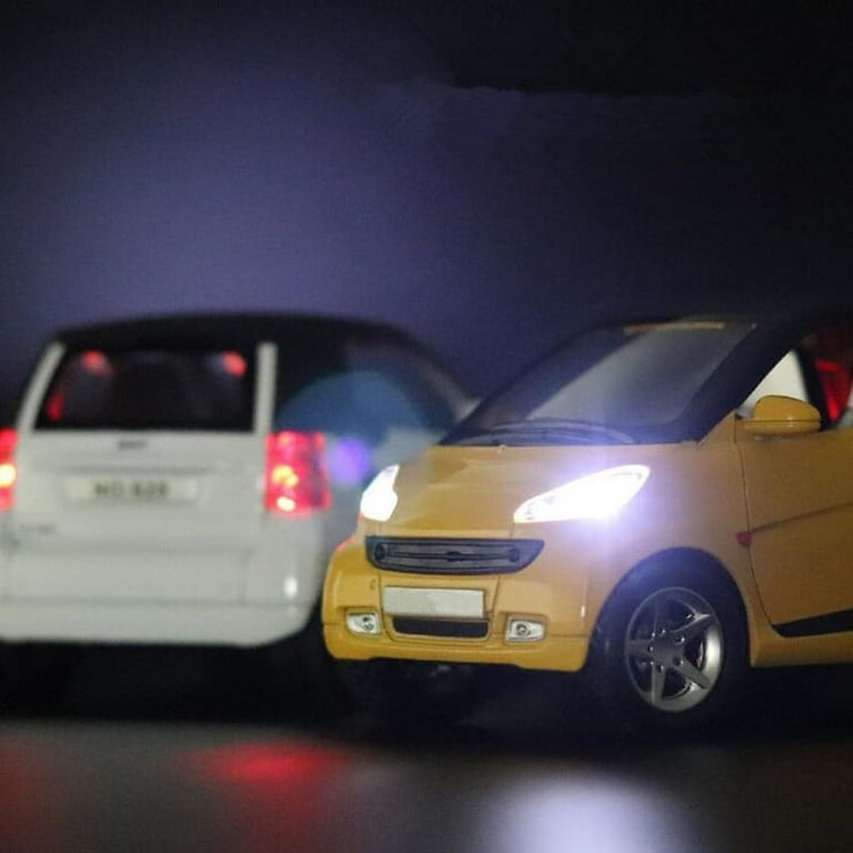 tapdra 1:32 Metal Diecast Model Car, Smart ForTwo Toy