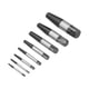 thumbnail image 5 of Juego de extractores de tornillos con estuche de almacenamiento, juego de extractores de tornillos de 8 piezas para tuberías de agua Kit de extractores de tornillos dañados Funcionamiento suave, 5 of 14