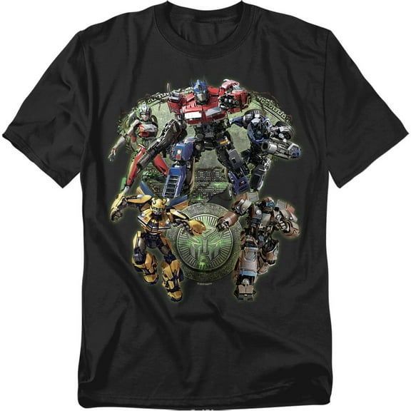 Transformers T-Shirt Autobot Group Shot Unisex Graphic Tee for Men & Women