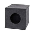 thumbnail image 4 of Cama cubo cueva de fieltro para interior, perrera plegable, suave repetición, nido para gato, escondite para Chihuahua, gatito, cachorro, Pomerania , negro, 4 of 8