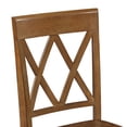 thumbnail image 3 of Duhome Solid Wood Dining Chairs Set of 4 Modern Cross Back Chairs for Kitchen, Dining Room,Walnut, 3 of 6