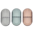 thumbnail image 1 of Pastillero portátil de 3 piezas: Pastillero semanal con 4 compartimentos, hermético y resistente a la humedad, ideal para viajes, de plástico para guardar pastillas a diario., 1 of 6