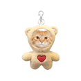 thumbnail image 4 of LUVCLS Llavero con adorno de animal de peluche personalizado para bolso, mochila, decoración de peluche, 4 of 6
