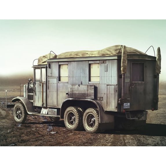 ICM Models Krupp L3H163 Kfz.72 Building Kit