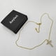 thumbnail image 2 of Collar con colgante en forma de cruz Auyisci chapado en oro de 14 quilates para mujer, 2 of 8