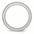 thumbnail image 2 of Cobalt Satin and Polished 7mm Ridged Edge Band Size 9, 2 of 6
