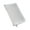 White, variant on Clear Zippered Receipt Case Water Resistant Document Organiser Small File Pouches For Office School Travel Accessories