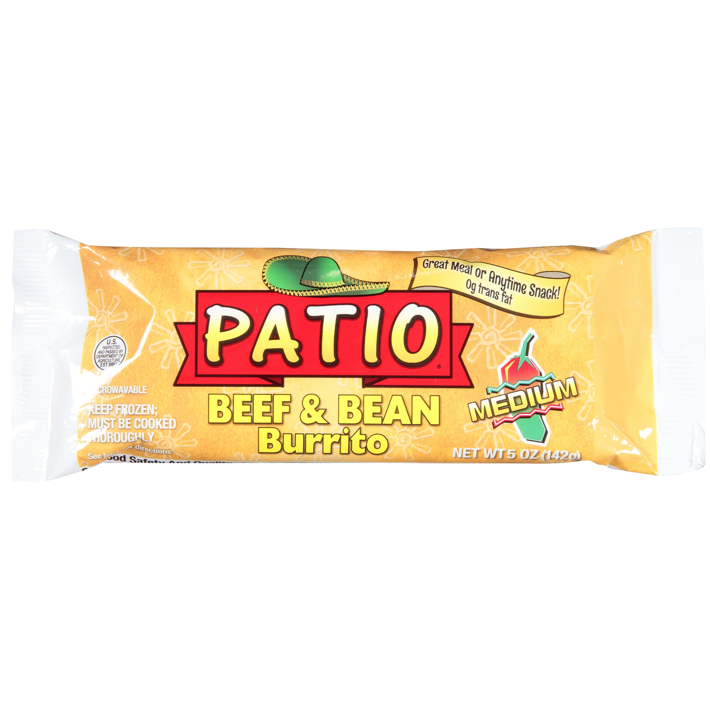 Patio Burritos Beef And Bean