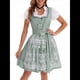 thumbnail image 1 of Trajes de Oktoberfest para Mujer: Vestido Dirndl para el Traje Tradicional Bávaro Alemán Verde S, 1 of 8