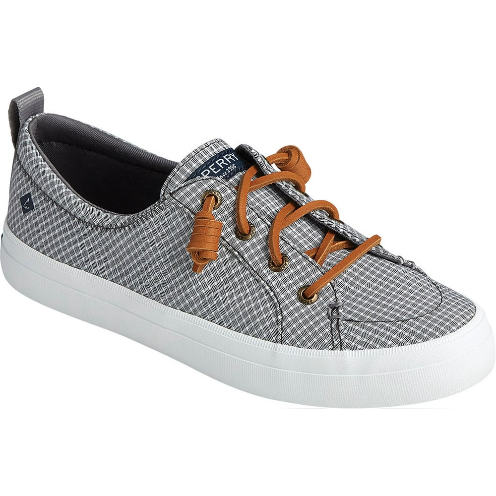 sperry crest vibe mini check sneaker