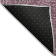 thumbnail image 3 of Addison Rugs Chantille Indoor/Outdoor Transitional Geometric Eggplant Washable Rectangle Rug, 3' x 5', 3 of 6