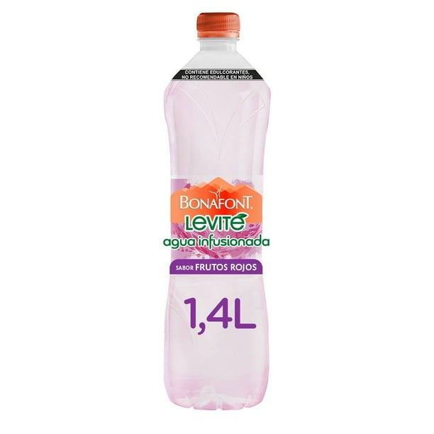Agua Infusionada Bonafont Levite toque de sabor frutos rojos 1.4 l