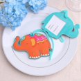 thumbnail image 2 of kusrkot Cartoon Elephant Trip Holiday Suitcase Luggage ID Tag Name Address ID Suitcase, 2 of 9