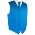 thumbnail image 4 of Neil Allyn 7-Piece Formal Tuxedo with Flat Front Pants, Shirt, Blue Vest, Tie & Cuff Links. Prom, Wedding, Cruise, 4 of 5