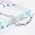 thumbnail image 4 of Pulsera de doble capa con cuentas de transferencia, cuentas redondas, estrella de cinco puntas, estilo coreano para mujer, estilo japonés y coreano, simple, combinable, fresca y única, joyería de mano, 4 of 5