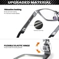 thumbnail image 4 of ANYLUV Blue Light Glasses for Computer and Reading Lightweight Al-Mg Metal Anti-Eye Strain Glasses for Woman & Men, 4 of 9