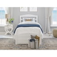 thumbnail image 4 of AFI Lit Simple en Bois Massif Warren avec Pied de Lit et Chargeur USB, Blanc, 4 of 12