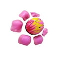 thumbnail image 4 of Juego de 7 Cascos de Bicicleta para Niños Colamx Rosa, 4 of 8