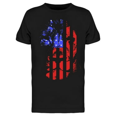 U.s. Flag, Lion T-Shirt Men -Image by Shutterstock, Male Small