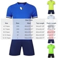 thumbnail image 3 of Bovxnpu Boys Athletic Shorts and Performance T-Shirt Clothes Set Short Sleeve Crewneck Kids Athletic Breathable Mesh Shorts Set, 3 of 5