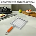 thumbnail image 2 of Miangastore Portable Camping Grilling Rack For Outdoor Cooking Foldable Barbecue Tray With Handle Heavy Duty Fish Grilling Rack For Campfire Cooking And Baking, 2 of 9