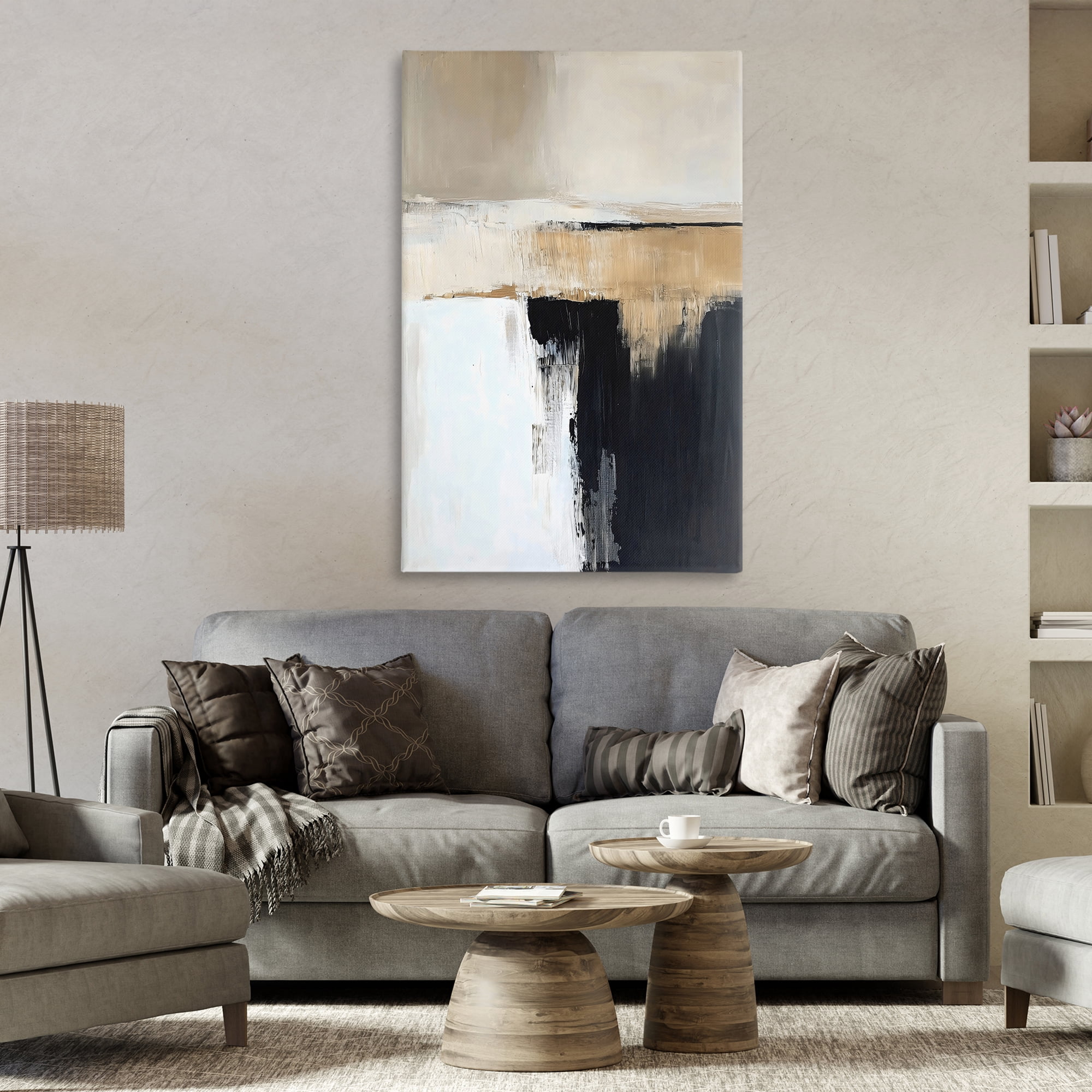 Stupell Industries Desert Horizon Muted Abstract Canvas Wall Art, design by Gina Kelly