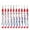 Red, variant on TIELUTT 10PCS Long Head Deep Hole Marker Pens 20mm Deep Reach Markers Long Nose Marker Construction Markers Marking Tool Markers Carpenter Ink and Ink Set with Set Thin Pens Pens Bulk Ink Hub Pens Bu