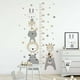 thumbnail image 4 of Adhesivo de pared con gráfico de altura para niños, adhesivo de pared con gráfico de altura para niños, animales del bosque, adhesivo mural extraíble para pared para decoración de, 4 of 5