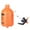 Orange, variant on Darzheoy Handheld Garden Pump Sprayer, 2L Lawn & Garden Pressure Water Spray Bottle with Adjustable Brass Nozzle, for Plants and Other Cleaning Solutions